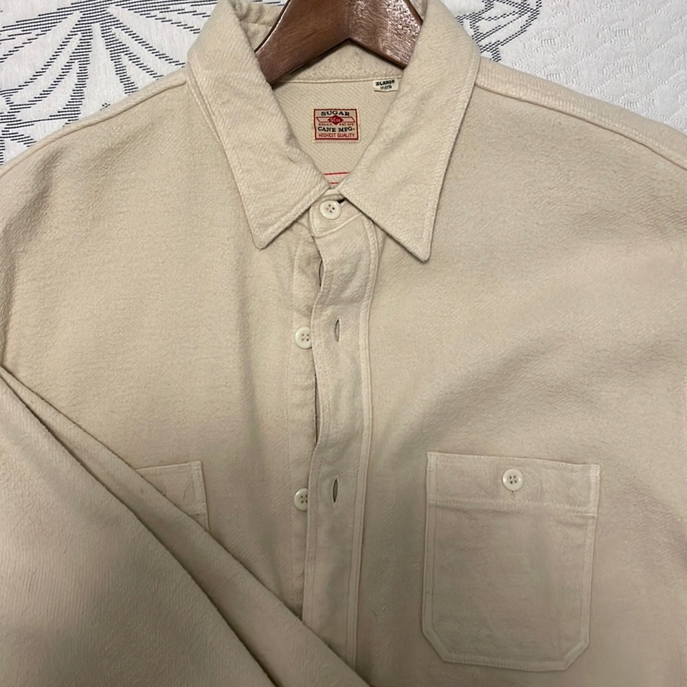 Sugar Cane Made in Japan flannel shirt XL